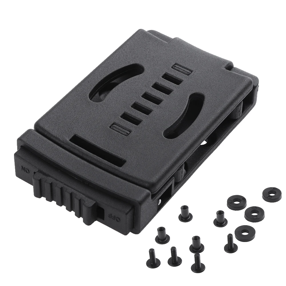 

Multi-functional Waist Clips Attach Knife Flashlight Molle K Sheath Waist Clip Metal Buckle Hunting Camp Hiking EDC Outdoor Tool