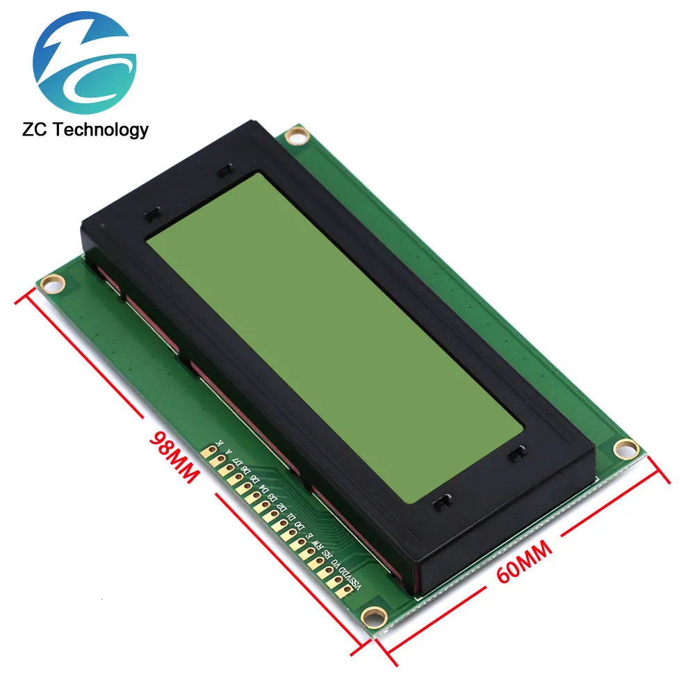 IIC/I2C/TWI 2004 Serial Blue Green Backlight LCD Module for Arduino UNO R3 MEGA2560 20 X 4 LCD2004