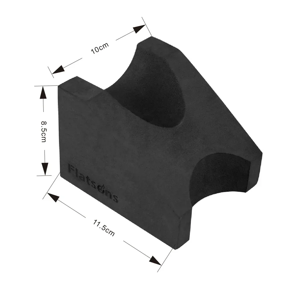 Flatsons almohadilla de reparación de guitarra, alfombrilla EVA, almohadillas de guitarra eléctrica/acústica con soporte para el cuello, herramienta