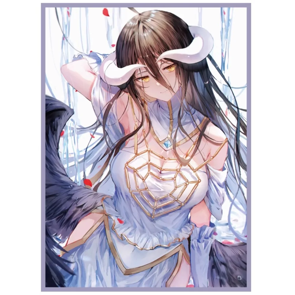 

DIY Overlord Undead Albedo PTCG Original Self-made Anime Card Cover Series Anime Peripheral Game Collection Card Holiday Gift