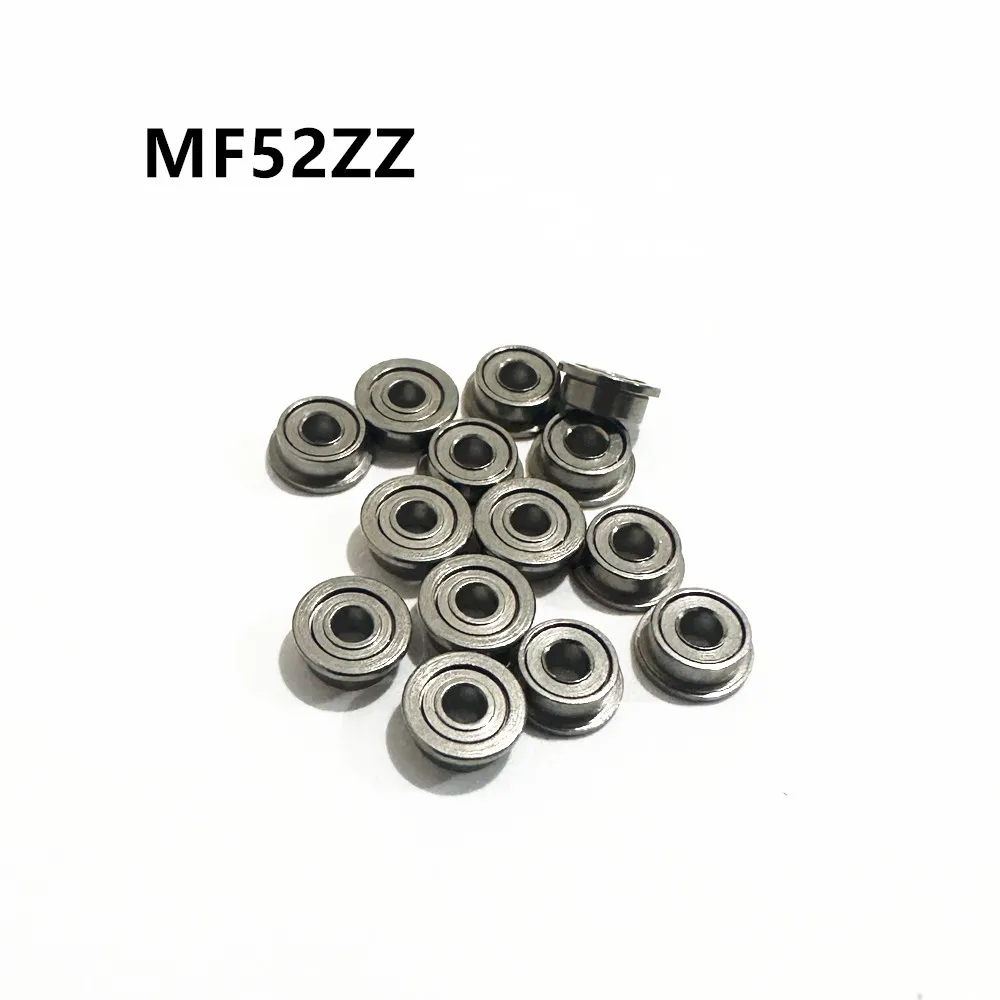 MF52ZZ F682ZZ 2x5x2.3mm Flange Bearings Miniature Deep Groove Ball Bearing With Lips