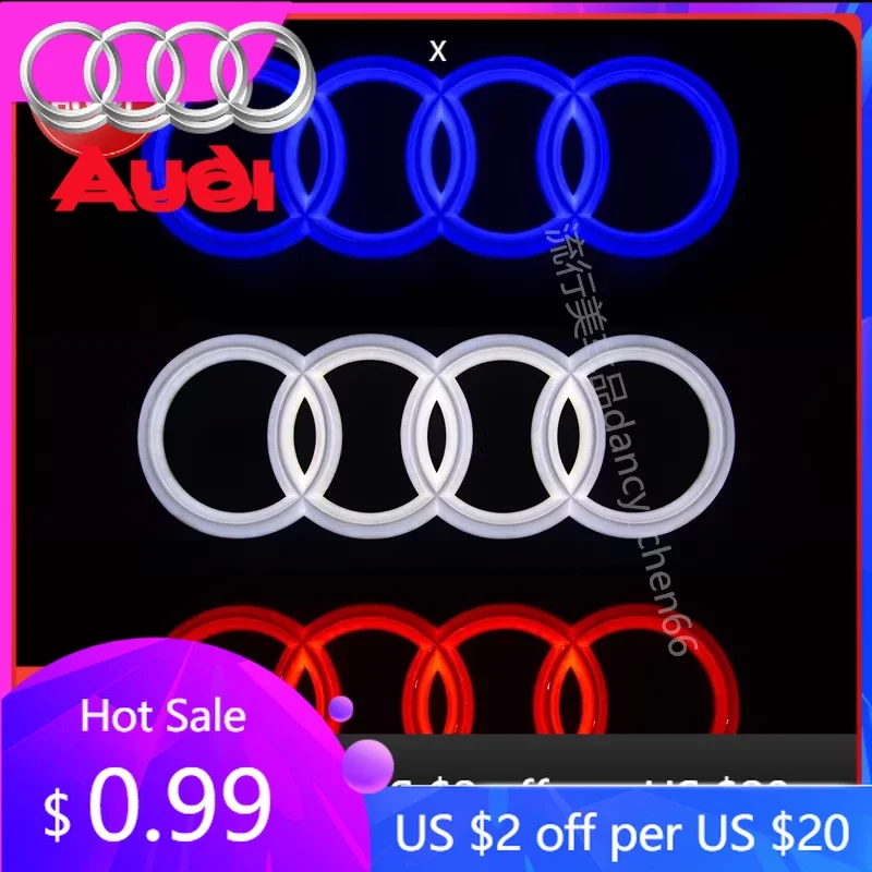 

Динамические светодиодные лампы-логотипы для передней решетки Audi (249мм/273мм/285мм) – хит продаж для Audi A3, A4, A5, A6, A7, A8, S3, S