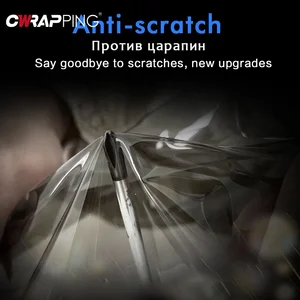 CAR TRANSPARENTE LIGHT Protector Película Campana para el parachoques Pintor de pintura Auto Cabotillas Fog lámpara de humo de vinilo Pegatinas de aluminio 6 Vinilo de gelatina de las mejores ventas - №2