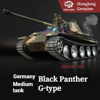 Henglong German Leopard G Remote Controlled Tank 1:16 Scale Infrared Smoke Electric Military Model Toy For Battle Competition