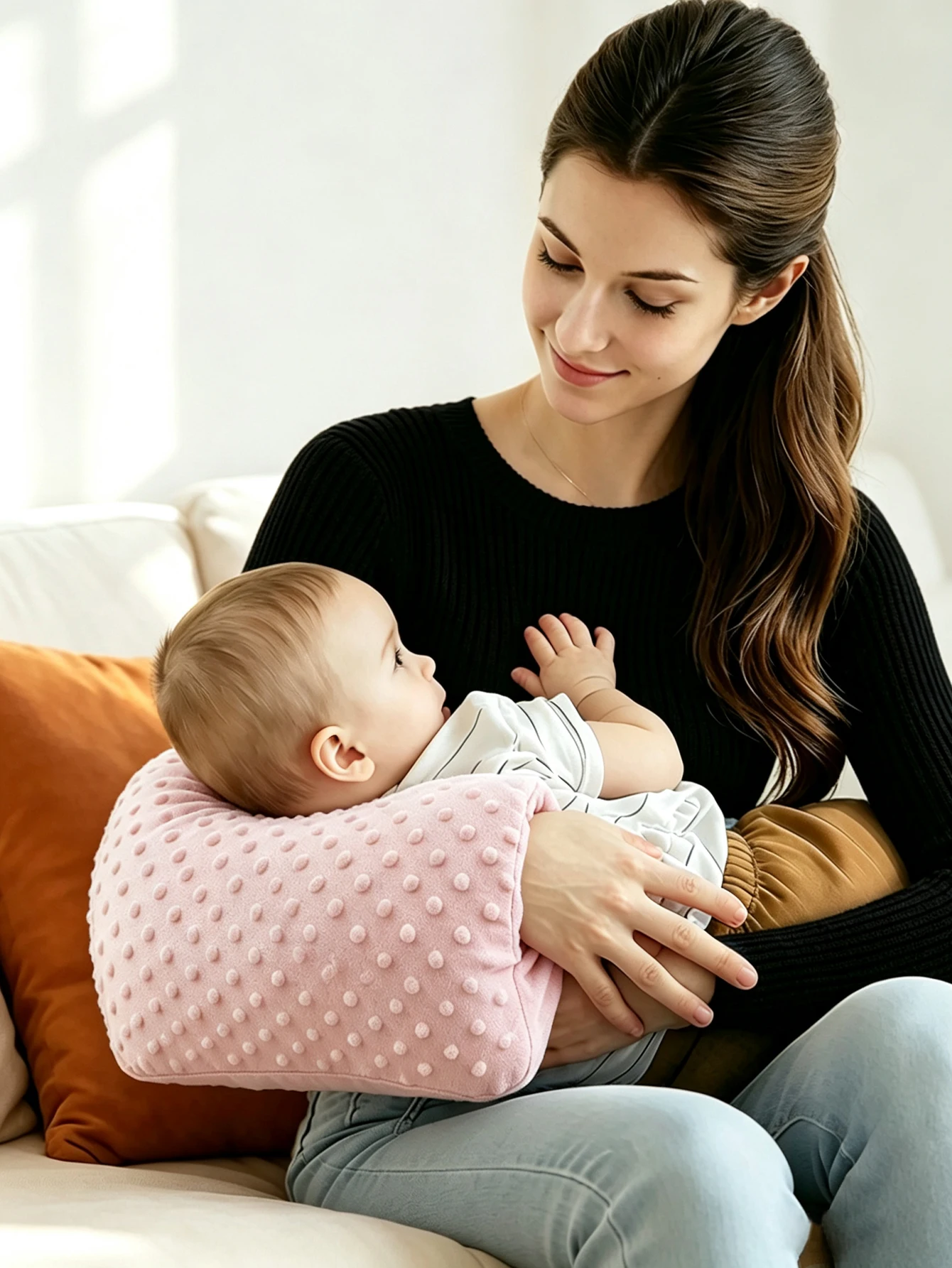 Nursing Pillow Breastfeeding - 1Pc Baby Feeding Pillow, Baby Arm