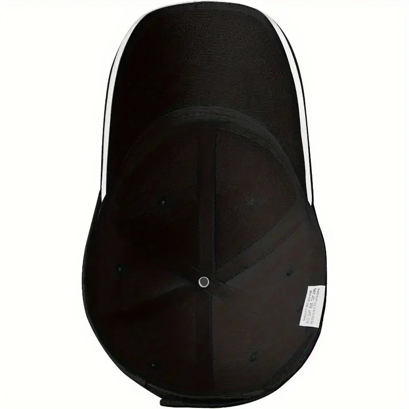 قبعة بيسبول للرجال - قبعة رياضية خفيفة الوزن وسريعة الجفاف مع حزام قابل للتعديل، تصميم يسوع ديني أسود للاستخدام الخارجي، الكنيسة #6