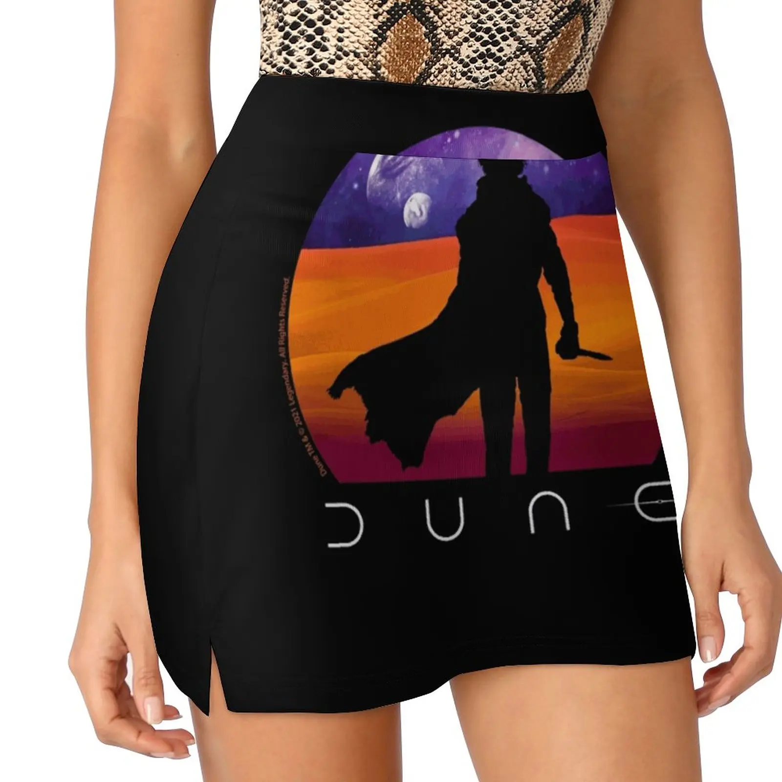 

Dune-Muad'Dib Women's skirt Y2K Summer Clothes 2022 Kpop Style Trouser Skirt With Pocket Dune Dune 2020 Dune Movie Dunen Fan