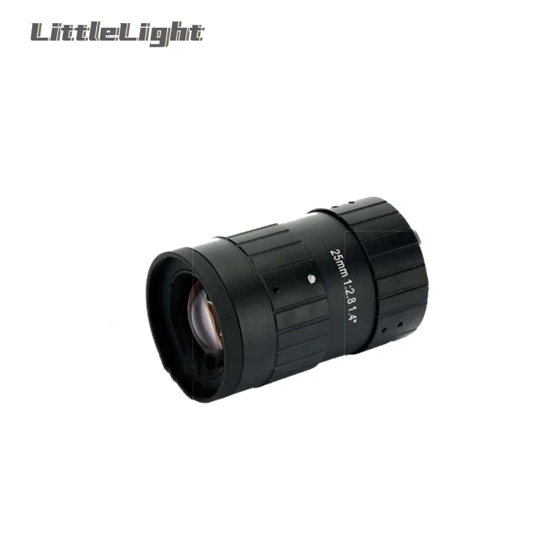 

45MP High Resolution1.4" F2.8 C-Mount Low Distortion Prime FA Lens 12/16/25/35/50mm