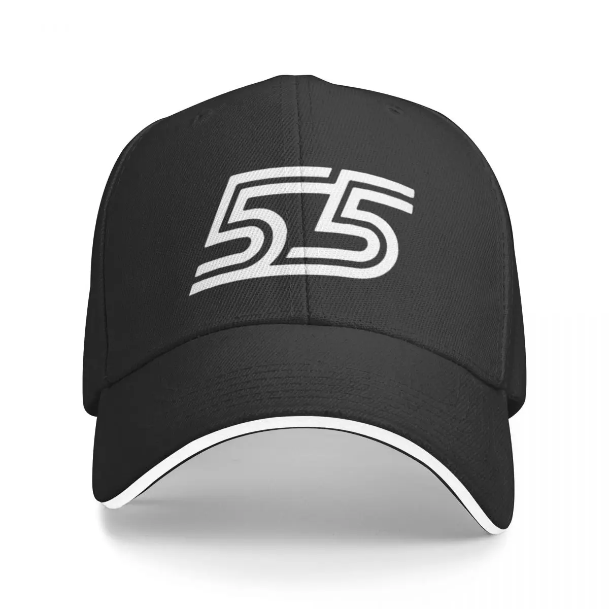 Lucky Number 55 Camping Baseball Cap Men Fashion Coquette Beach Sunscreen Hat Sport Hip Hop Trucker Cap