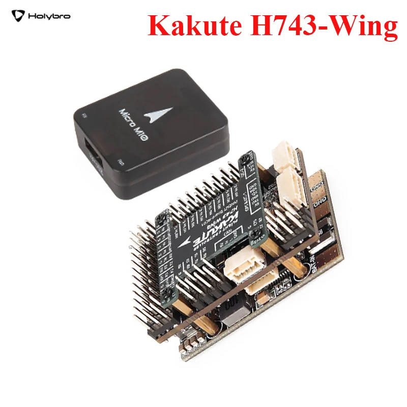 

HolyBro Kakute H743-Wing INAV Ardupilot Flight Controller 3-8S LIPO with M9N/M10N GPS for RC Airplane Fixed-Wing