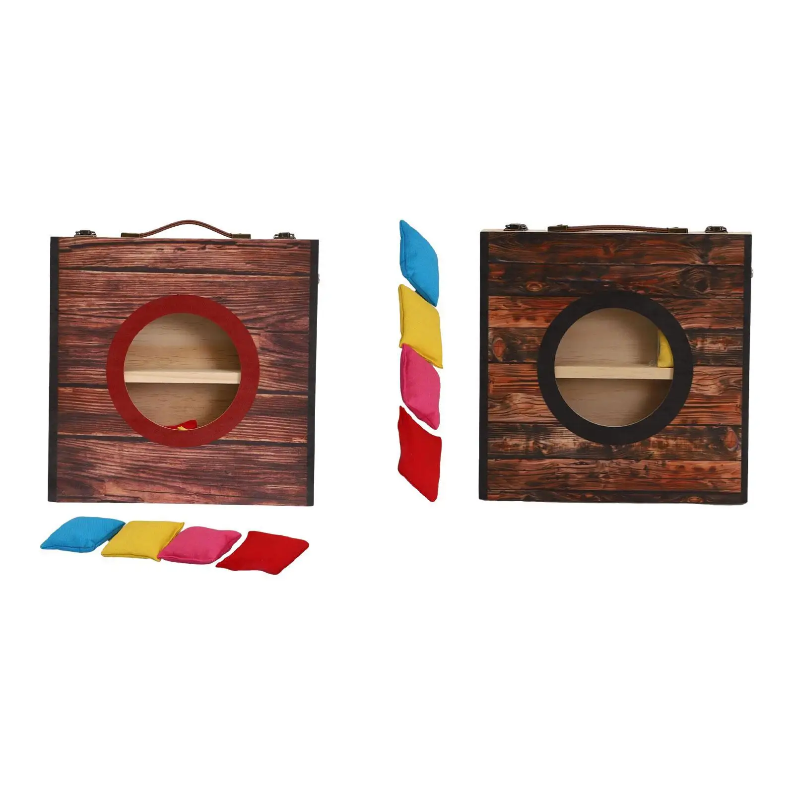 

Складные погремушки Cornhole Board, забавный настольный набор Cornhole с 4-мя погремушками для путешествий, домашней вечеринки на заднем дворе