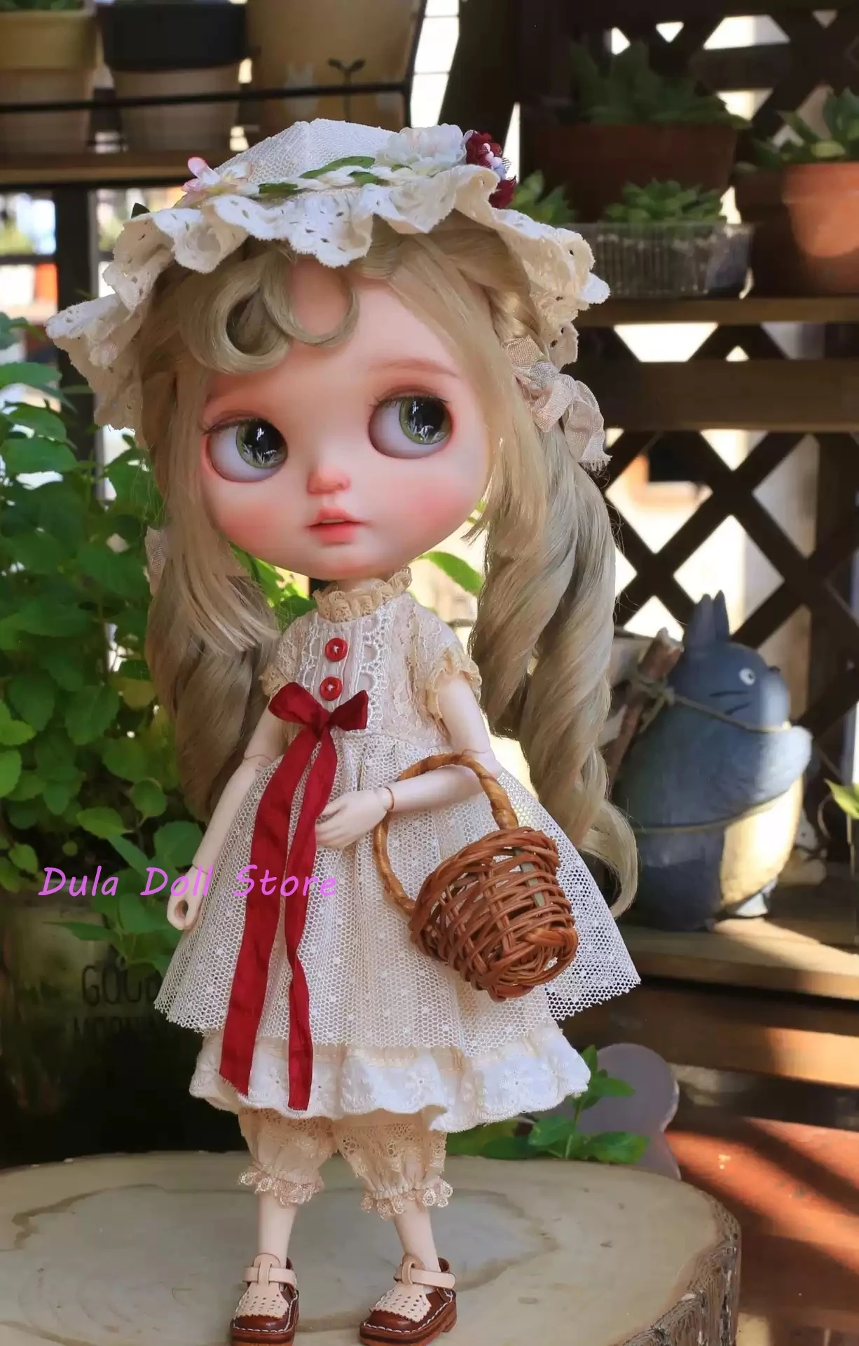 

Dula Doll Clothes Dress Tea-dyed garden floral dress set Blythe ob24 ob22 Azone Licca ICY JerryB 1/6 Bjd Doll Accessories