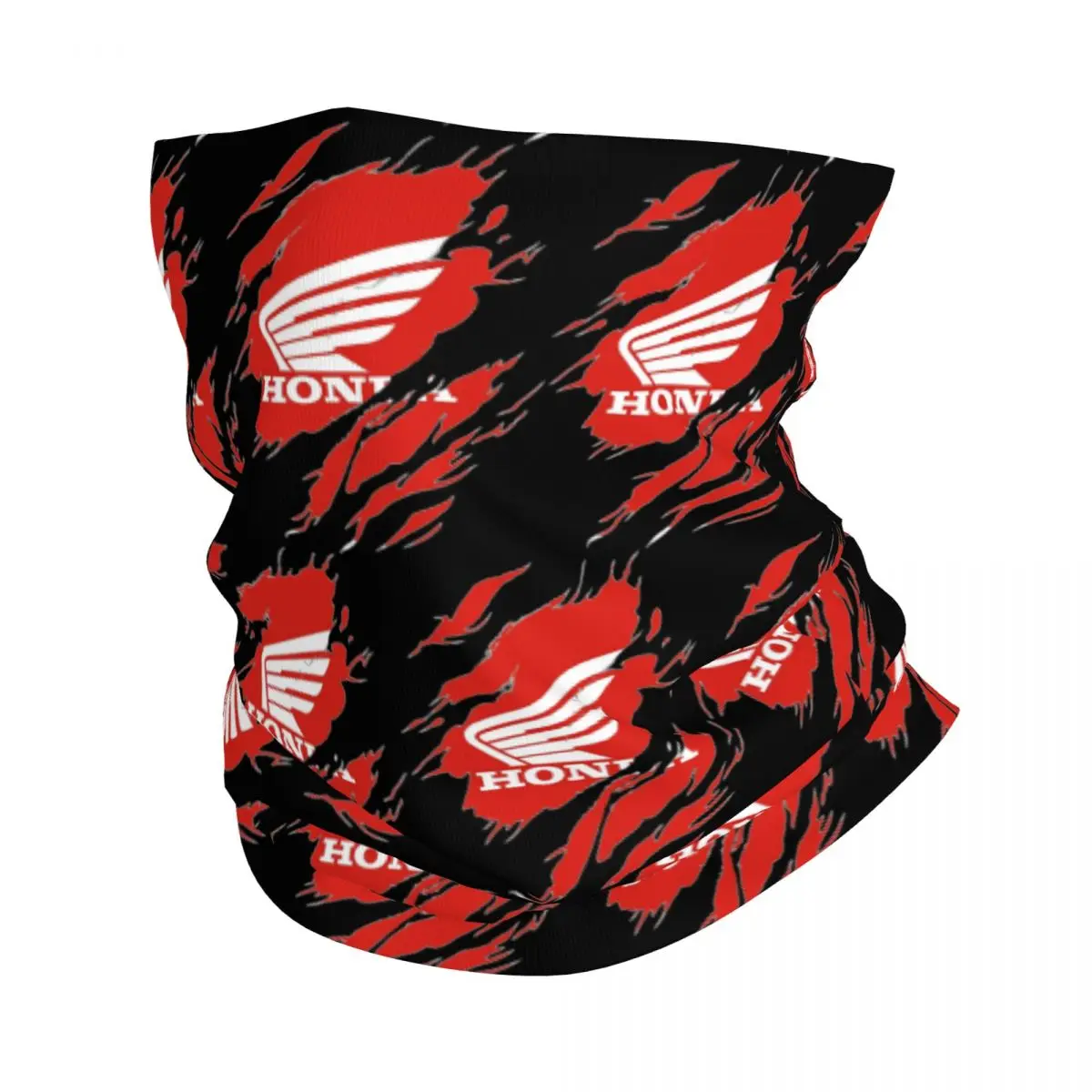 Masque facial de motocross unisexe respirant pour adultes, couvre-cou, ailes de replBandana, cyclisme, randonnée