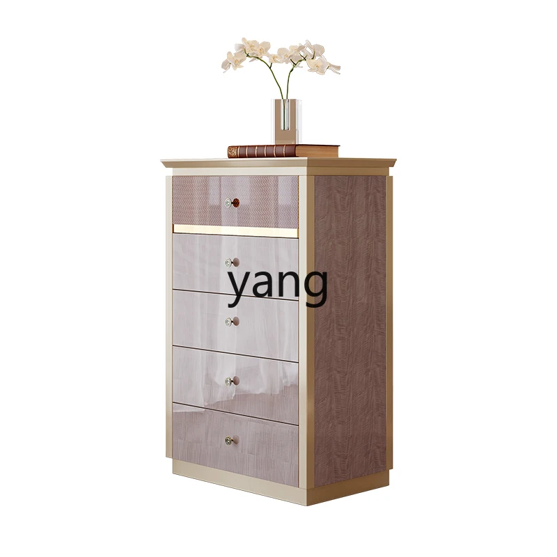 

Yjq Modern Living Room Master Bedroom Wall-Mounted Chest of Drawers Storage Drawer Storage Bed Tail Chest of Drawers