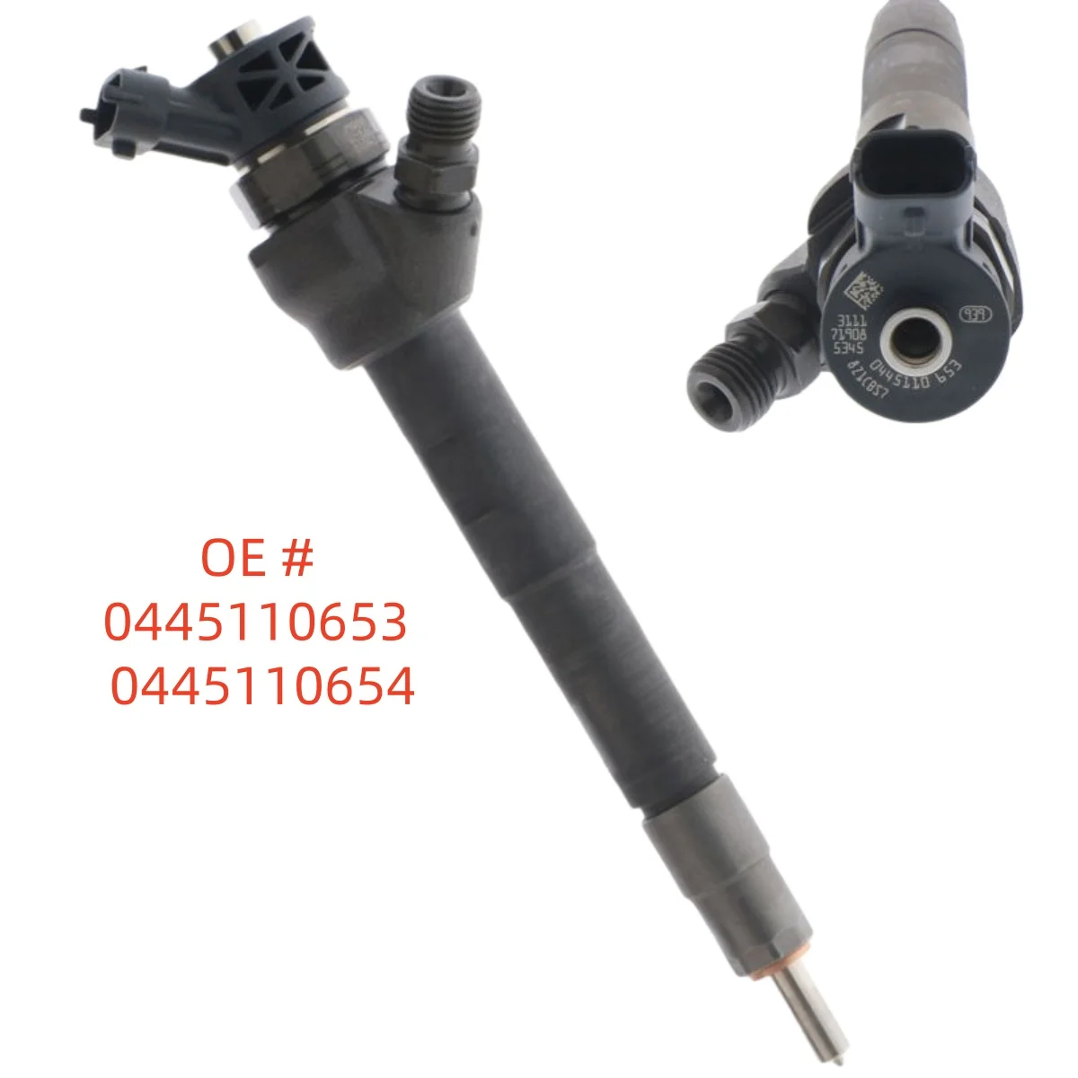 

high quality new 0445110653 0445110654 fuel injector for Land Rover Range Rover Jaguar 2.0L
