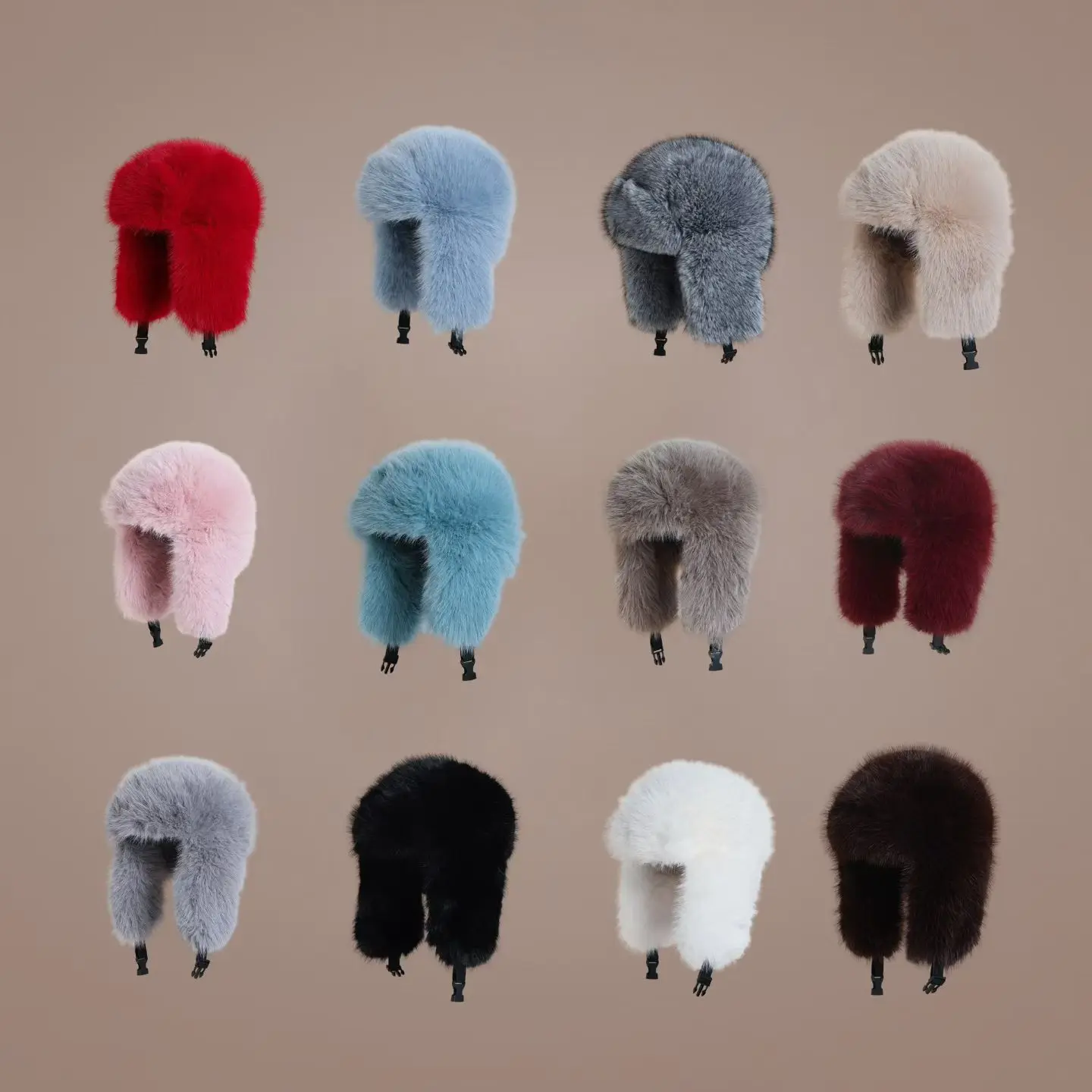 Новая осенне-зимняя шапка Lei Feng из искусственного меха норки, искусственный мех норки, универсальная и толстая уличная теплая шапка с носком