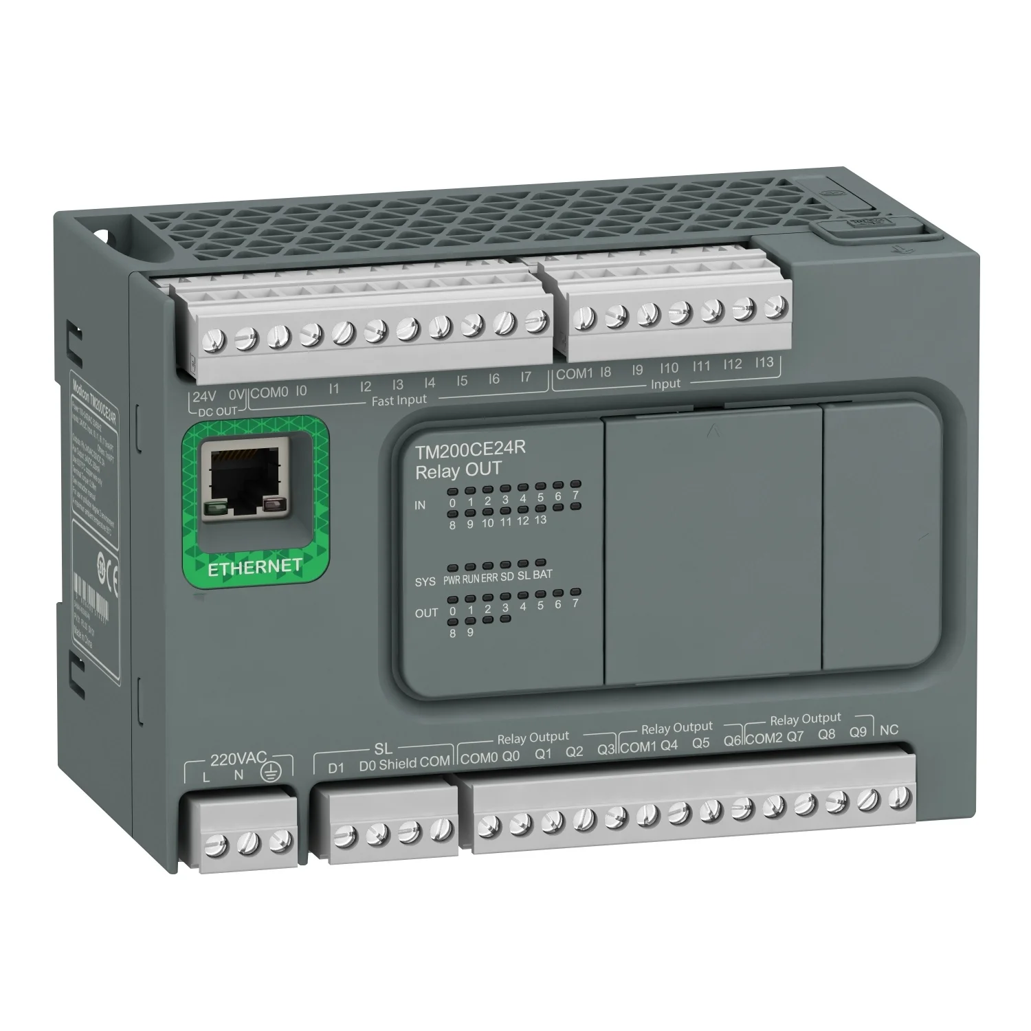 PLC Controller Module TM200C40R TM200CE40R TM200C40U TM200CE40U TM200C40T TM200CE40T TM200C60R Original Spot Logic Programming