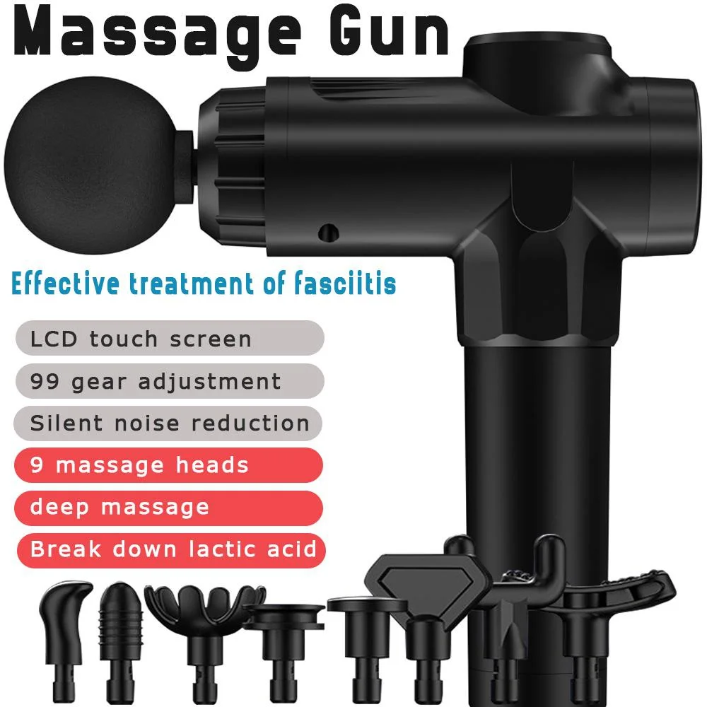 

Calf Massager Gun Neck and Back Massager for Body Electric Massaging Guns Muscle Massagers Gun the Massage Vibrator Gym Pain