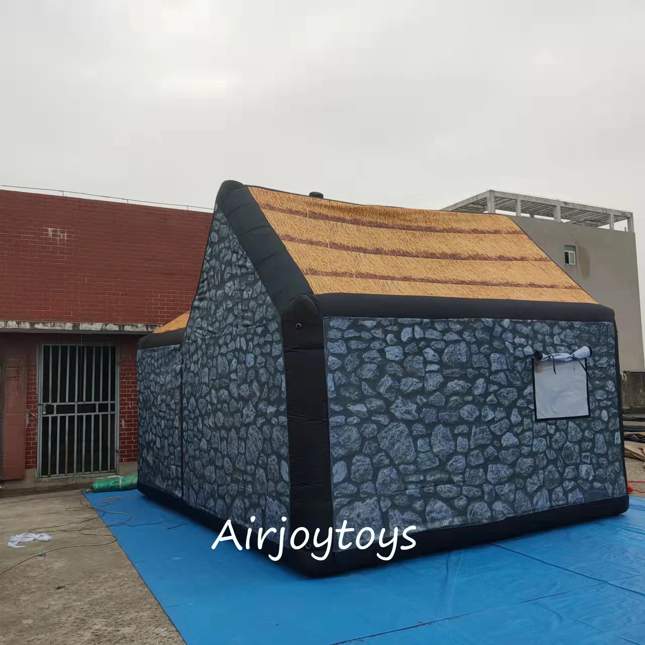 التجارية 6x4 متر نفخ حانة بار ، في الهواء الطلق حفلة نفخ حانة خيمة مورديرن نفخ ملهى ليلي منزل لاستخدام الحديقة