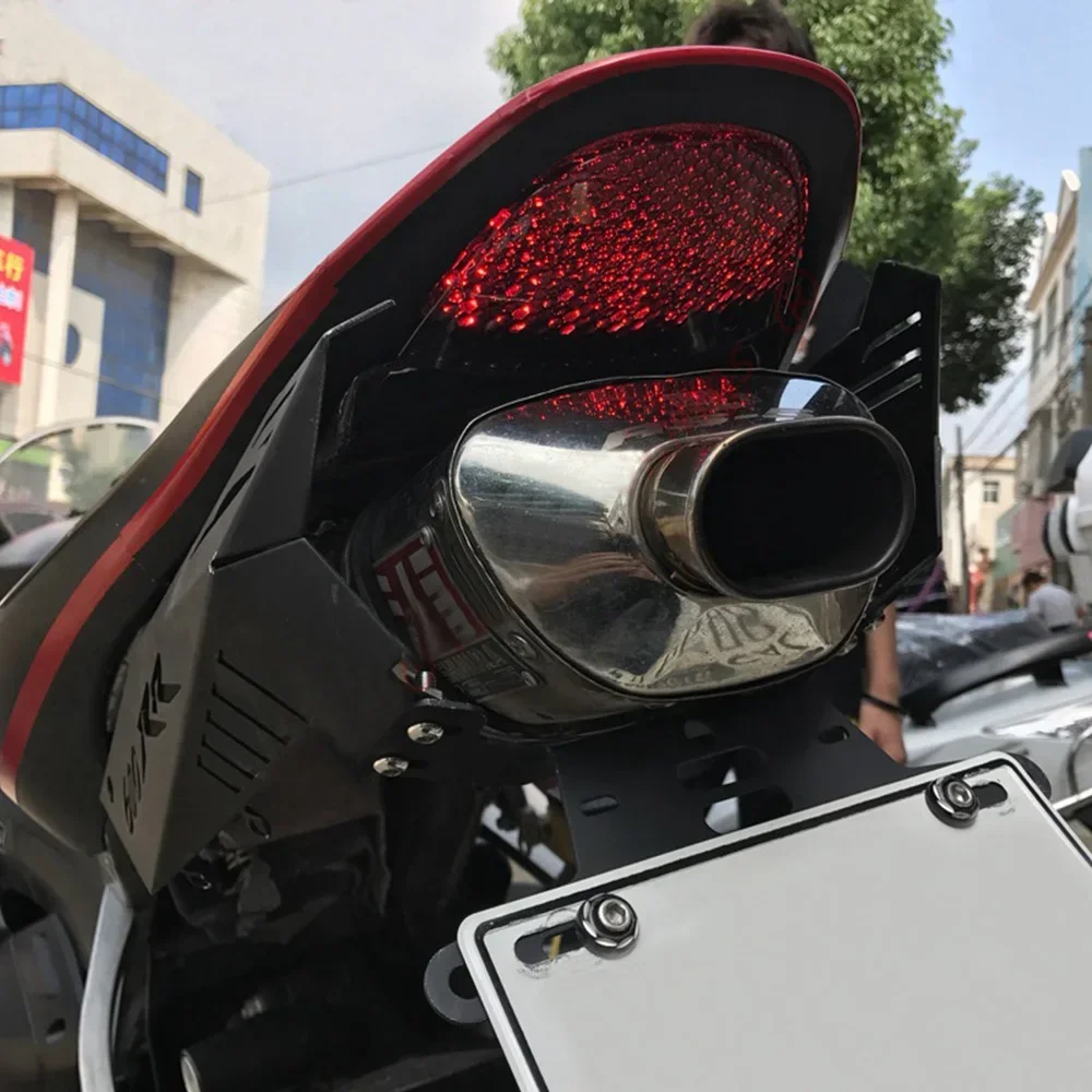 waase For Honda CBR600RR 2007 2008 2009 2010 2021 2012 Rear Fender Registration Bracket License Plate Holder Frame Tail Tidy