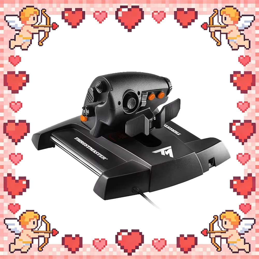 

Игровой джойстик THRUSTMASTER T16000M FCS HOTAS с технологией точной линейной имитации силы, магнитной индукцией Холла, подарок для любителей авиасимуляторов