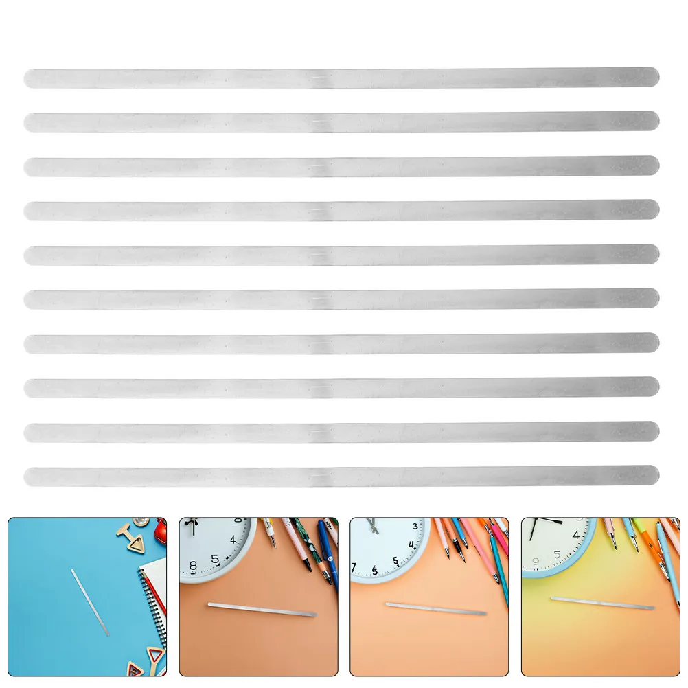 10Pcs Stainless Steel Bracelet Inner Core Blanks 5Mm Cuff Bangle for DIY Engraving Stamping Jewelry Making Crafting Supplies