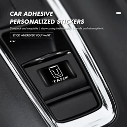 10/20/30pcs Car Lnternal Waterproof Stickers Auto Logo Creative For TANK Great Wall GWM WEY 300 500300500