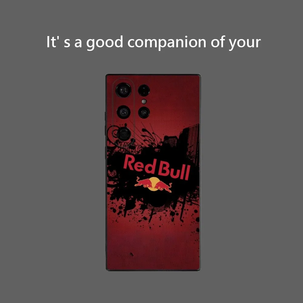 B-Bull Energy Drink RED Phone Case For Samsung Galaxy S25 Ultra S22 S23 S24 Ultra S21 S20 5G Protective Soft Silicone TPU Funda