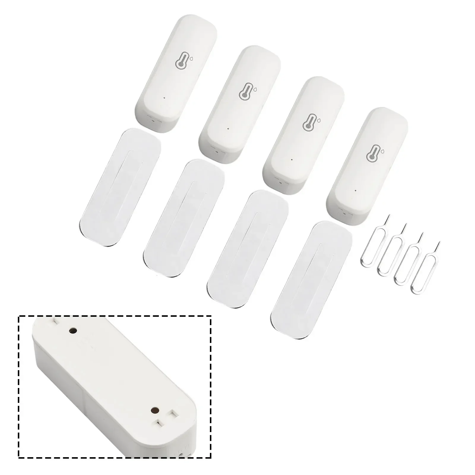

For Greenhouse Monitoring Indoor Humidity Sensor Wireless Environment Monitor 70 X 24 X 19 Mm Data Export Temperature Sensor