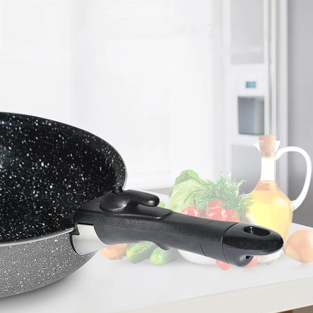 

Outdoor Tableware Detachable Replacement Clip Hand Grip Universal Ergonomic Kitchen Accessories Removable Pan Pot Handle