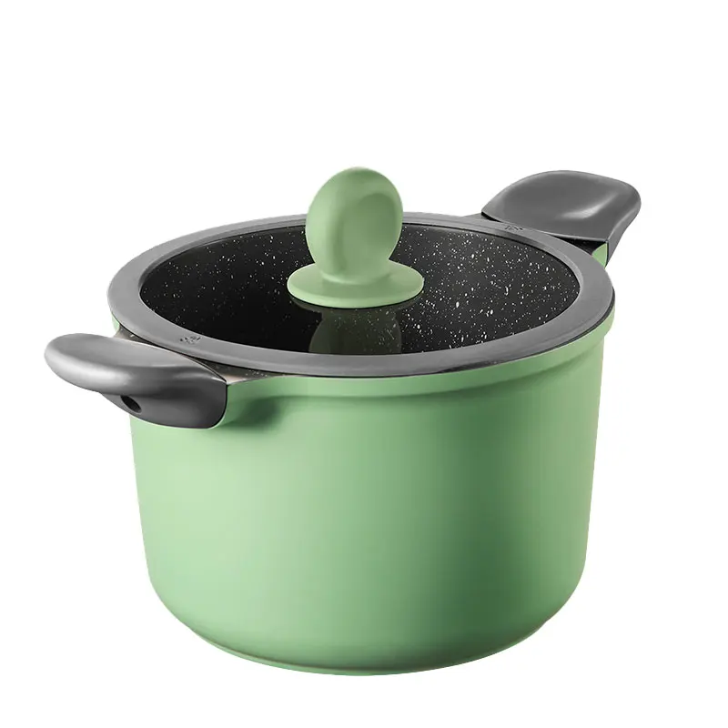 

Cooker King Non-Stick Saucepan, Stew & Noodle Pot for Home, Universal for Gas & Induction Cooktops