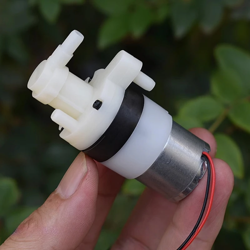 

1PC DC 3V-3.7V Foam Pump Induction Liquid Booster Small Soap Bubble Pump Cylinder Material Soap Dispenser Air Pump Motor