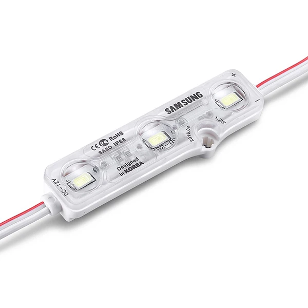 POWERMASTER 12V IP67 FOR SAMSUNG 5730 white module LED transparent cover