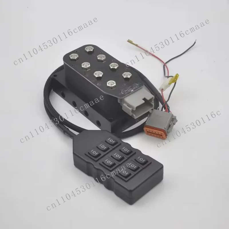 Suitable for ACCUAIR VU4 4 Suspension Solenoid Valve Block Manifold 1/8-1/2 Inlet Size Multi-color Air Lift