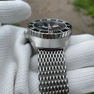 Steeldıve sd1989 kutusu tek parça, 45mm dalgıç izle erkek otomatik mekanik bgw9 aydınlık 1000m su geçirmez sol su sol taç reloj saatin en büyük satışlarından 12'si smael 1545-no. 10