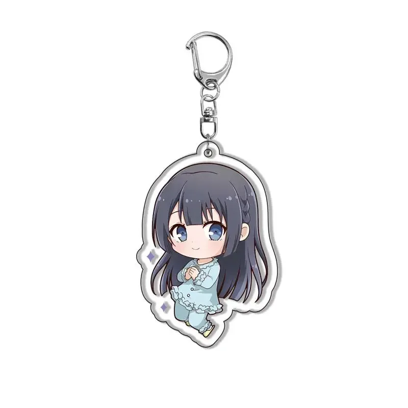 New Anime Mai Sakurajima Keychain Cosplay Azusagawa Sakuta Koga Tomoe Pendant Keychains Bag Accessories Car Key Ring Jewelry