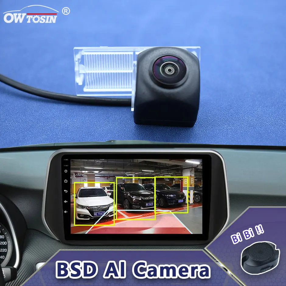 

1920x1080P AHD AI Car Vehicle view Camera For Renault Koleos II 2016 2017 2018 2019 2020 BSD Blind Spot Radar Alarm Monitor