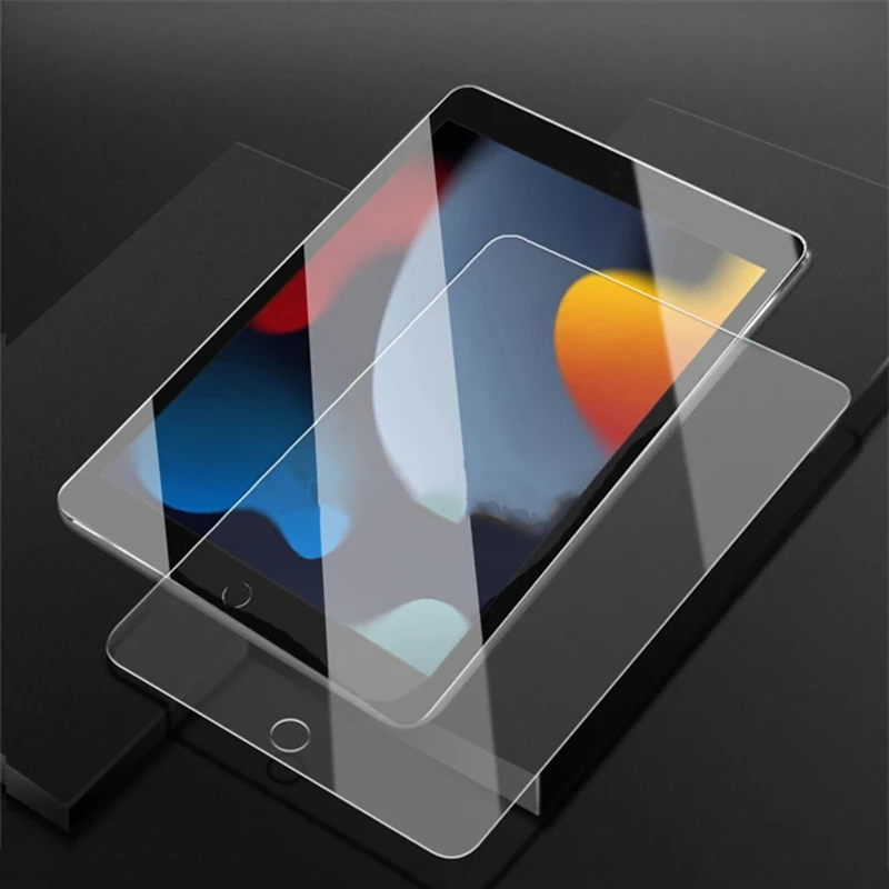 2 واقي شاشة زجاجي لجهاز IPad Air5 Air4 2022 IPad Pro11 2018 2021 11 في 10.9 تغطية كاملة شفافة 9D A2316 A2588A2759 A2377