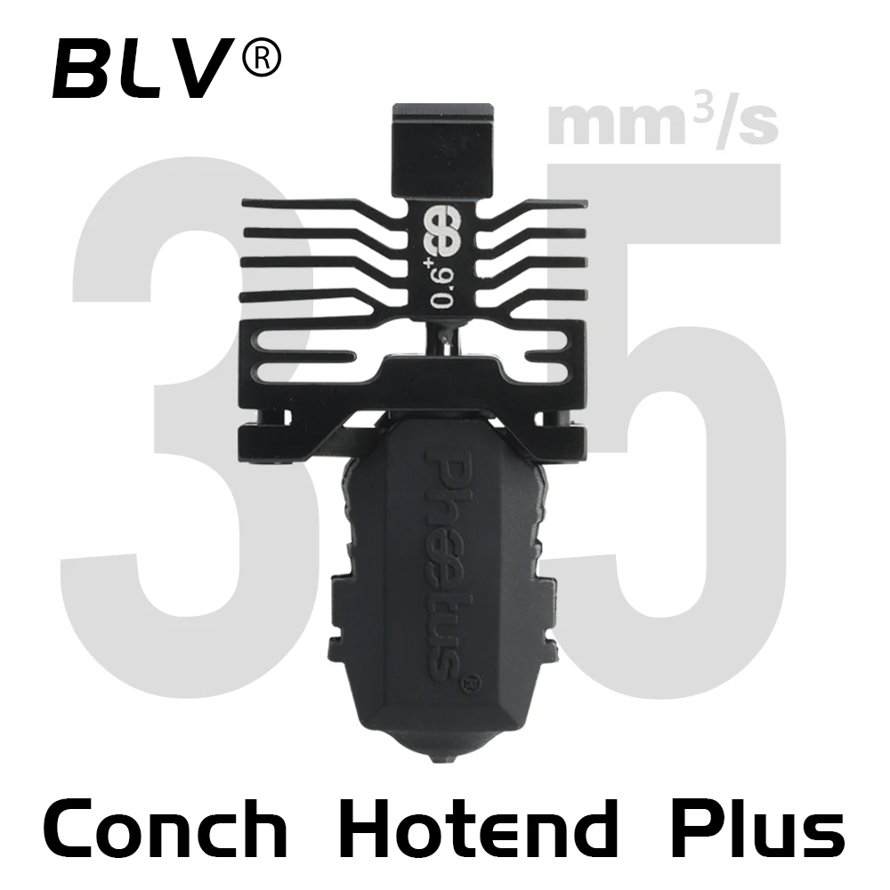 

BLV Phaetus Conch Hotend / Conch Hotend Plus EndCoat Nozzle / Silicon Carbide Nozzle For Bambu Lab X1 And P1 Series 3D Printers