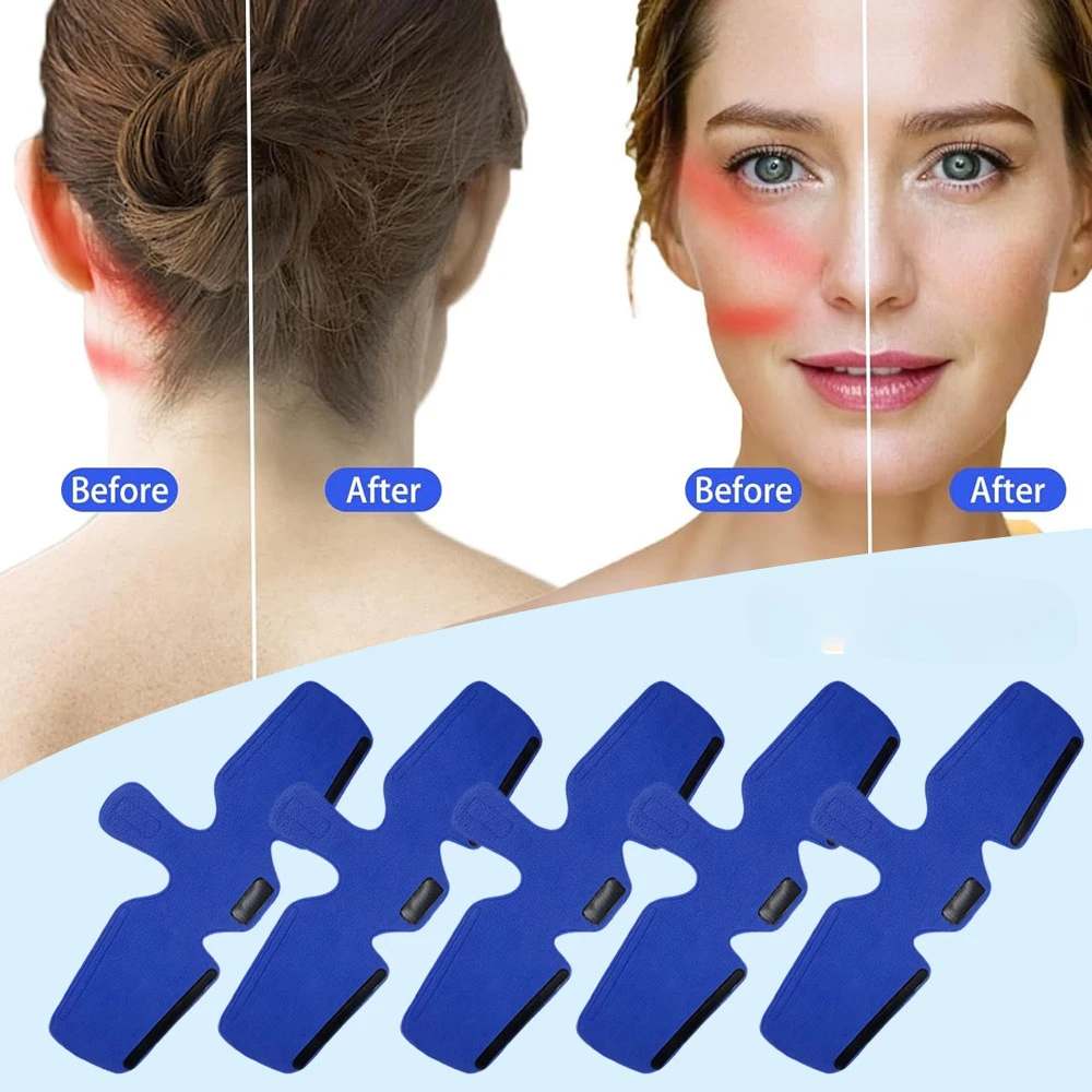 

CPAP Neck Cushion CPAP Neck Pad for Headgear Straps CPAP Mask Strap Cover Reduces Face and Neck Headgear Pressure and Red Marks