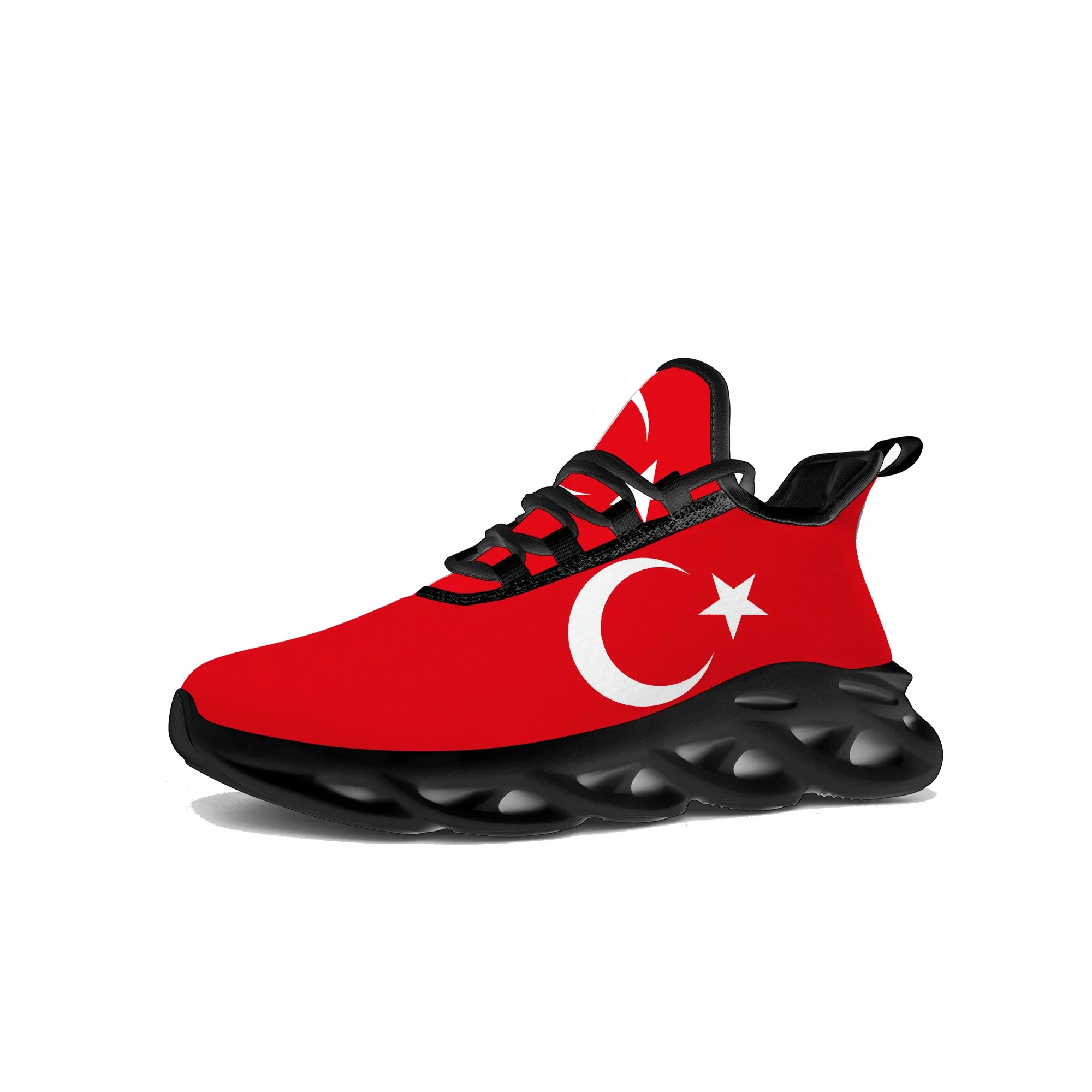 Turkish Flats Sneakers Mens Womens Turkey Pop Sports Running High Quality Sneaker Lace Up Mesh Footwear Tailor-made Shoe Black