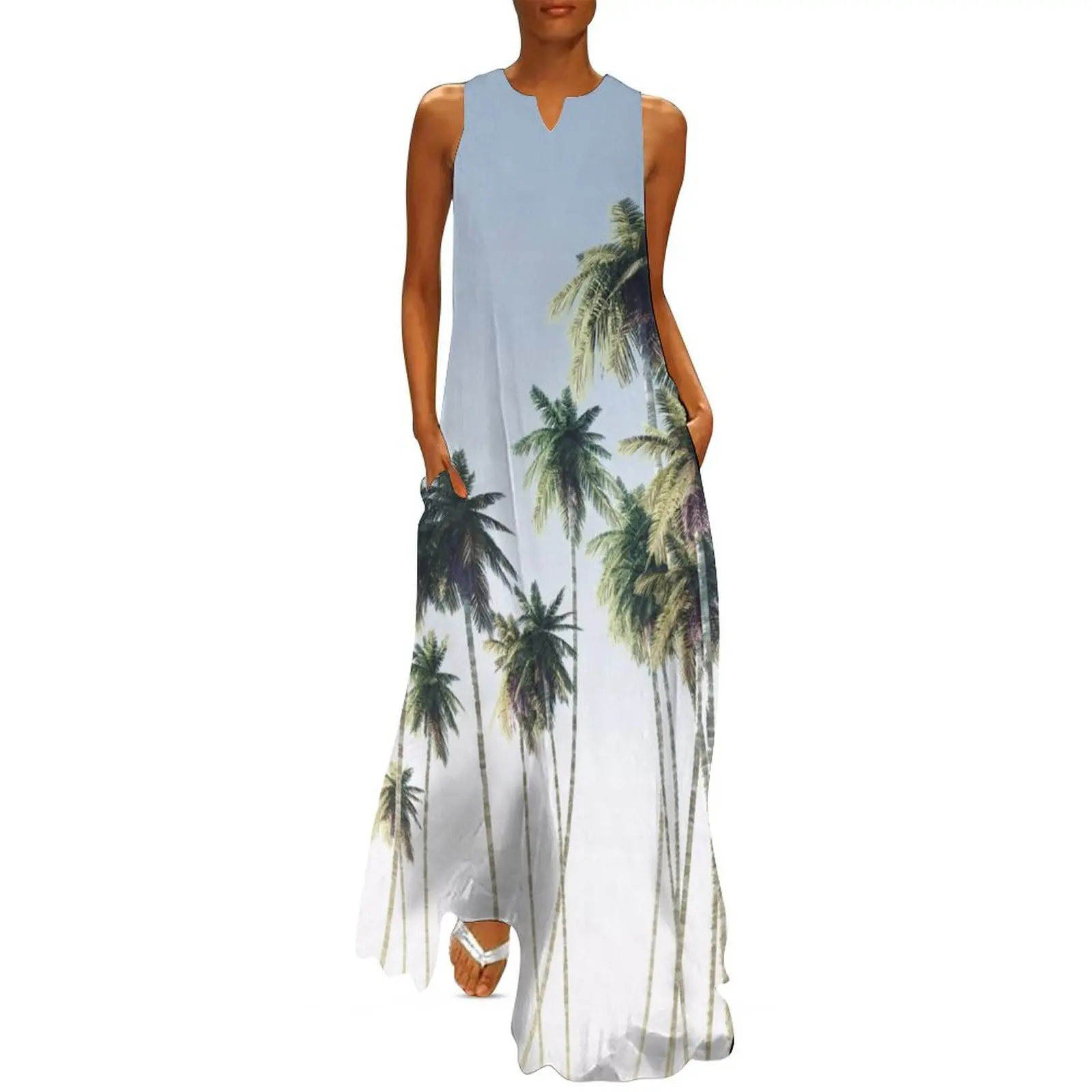 

Palm Trees Long Dress dress bandage dress prom 2024 evening dresses luxury 2024