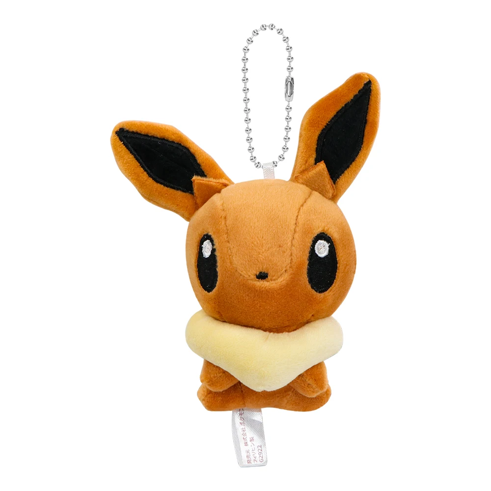 Pokemon Eevee Famiglia Portachiavi Ciondolo Peluche Glaceon Vaporeo Sylveon Espeon Flareon Cute Anime Farcito Bambola Regalo Di Compleanno