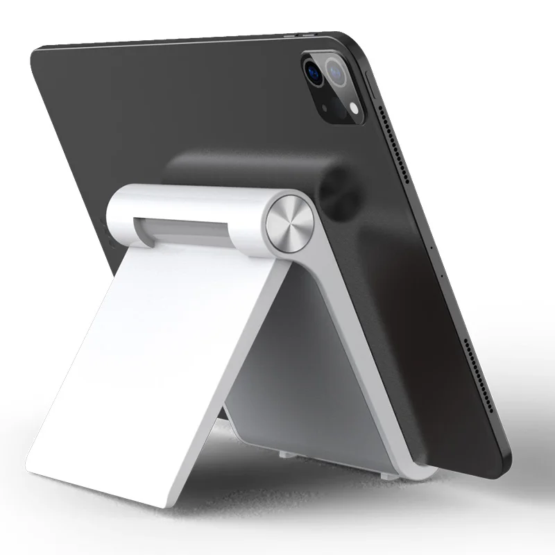 Uchwyt na tablet do komputerów stacjonarnych, 7,9 do 11 cali, regulowany składany stojak na tablet do iPada, Xiaomi, Samsung, uchwyt na telefon komórkowy — zdjęcie 2