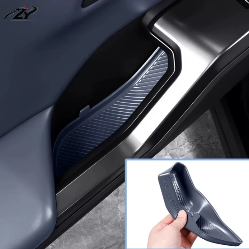 For Toyota RAV4 RAV-4 XA60 6th 2026 2027 Car Door Handle Silicone Storage Box Door Groove Pad Decoration Accessories
