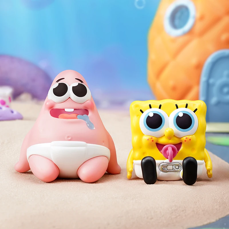 POP MART SpongeBob Best Friends Series Figures 1PC/12PCS Blind Box