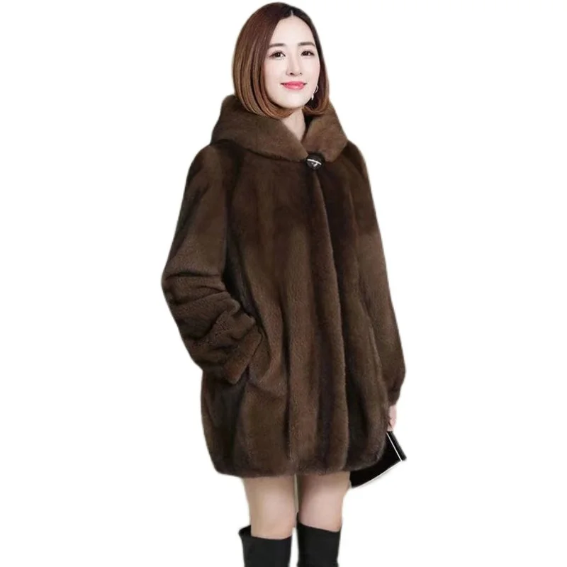 autumn winter women hoode coat