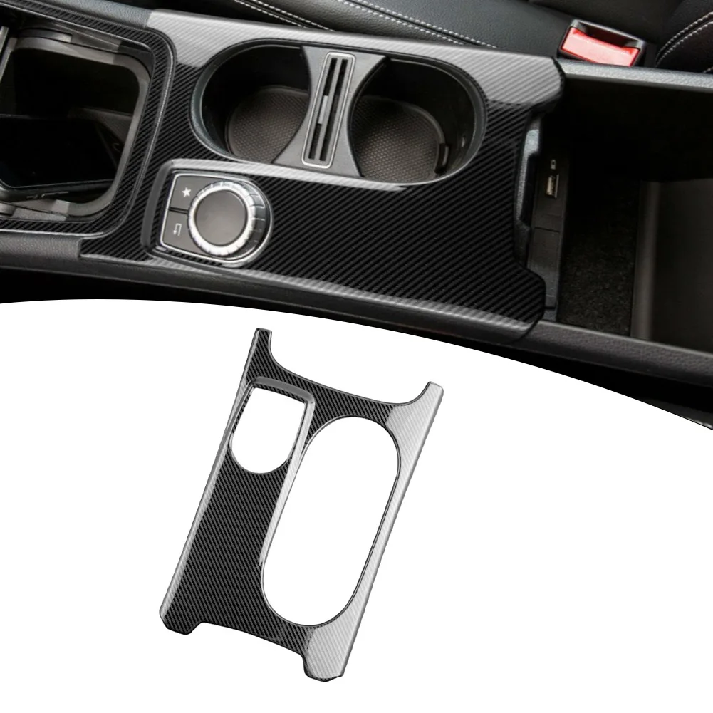 Console Accessory Cup Holder Trim DIY Interior Upgrade Seamless Interior Integration Stylish Car Interior Accessory