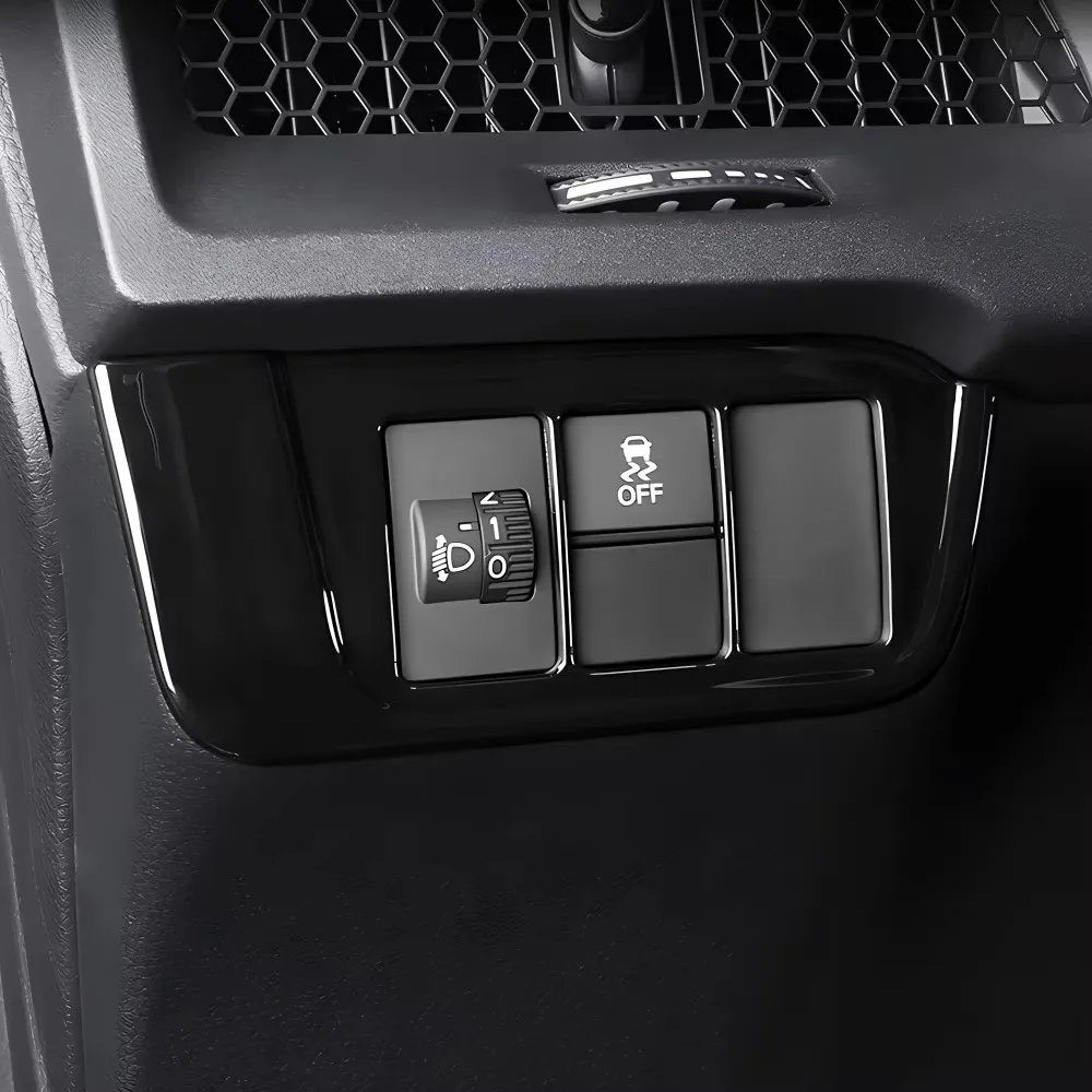 Für Honda CR-V CRV 6. Generation 2023 2024 2025 2026 Hybrid Glänzend Schwarze Stil Auto-Innenverkleidung Zubehör Linkslenker LHD – Detail 22