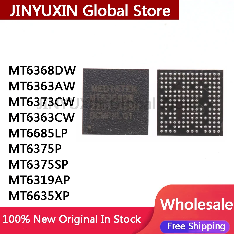 2Pcs MT6368DW MT6363AW MT6373CW MT6363CW MT6685LP MT6375P MT6375SP MT6319AP MT6635XP in Stock Wholesale